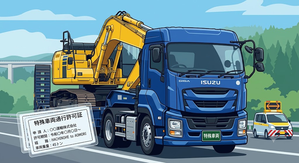特殊車両通行許可申請 特車申請